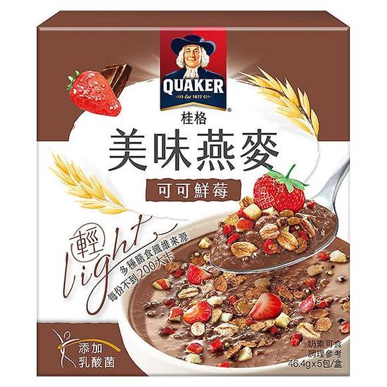 桂格美味燕麥-可可鮮莓 46.4g*5入