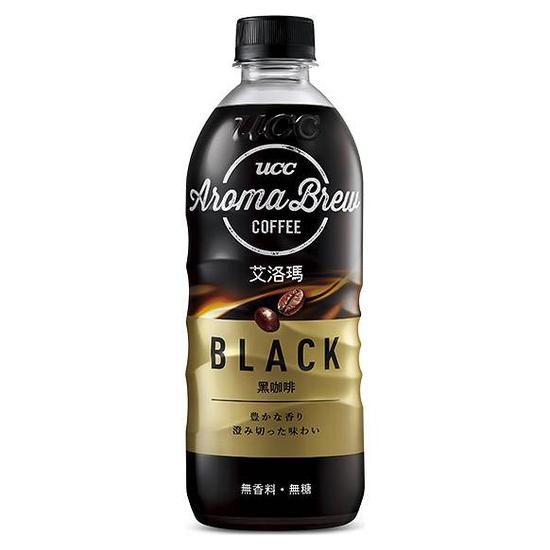 UCC AROMA BREW艾洛瑪黑咖啡 500ml