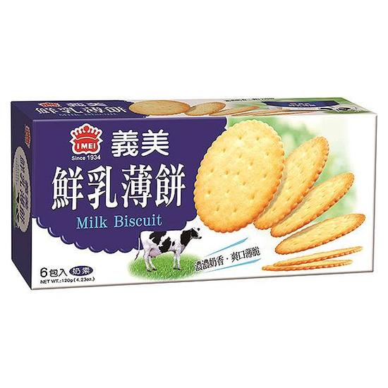 義美鮮乳薄餅 120g