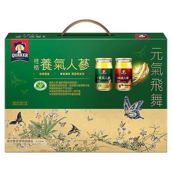 桂格養氣人蔘滋補禮盒 養60毫升*6瓶+高60毫升*2瓶