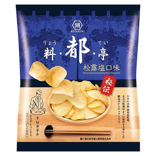 湖池屋料都亭平切洋芋片-松露鹽口味 84g