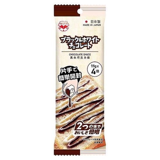 KS黑白巧克力醬KALIFORES 11g*4入