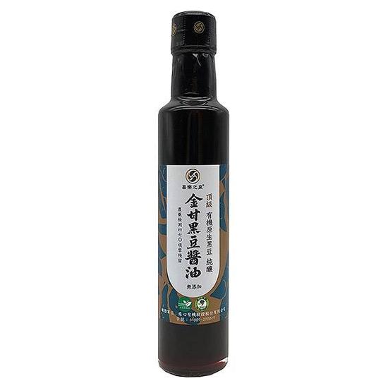 喜樂之泉金甘有機黑豆醬油 265ml