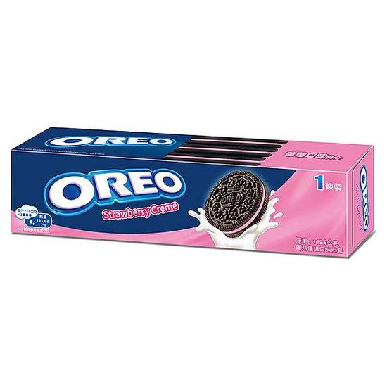 奧利奧夾心餅乾-草莓口味 105g