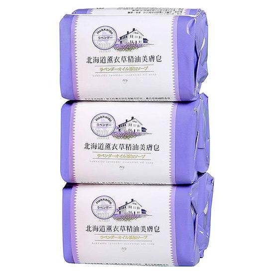 益豐北海道薰衣草精油美膚皂 80gx6入