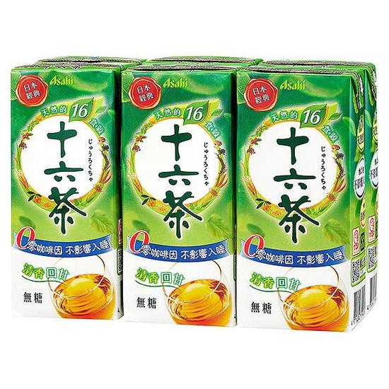 十六茶零咖啡因複方茶 330ml*6入