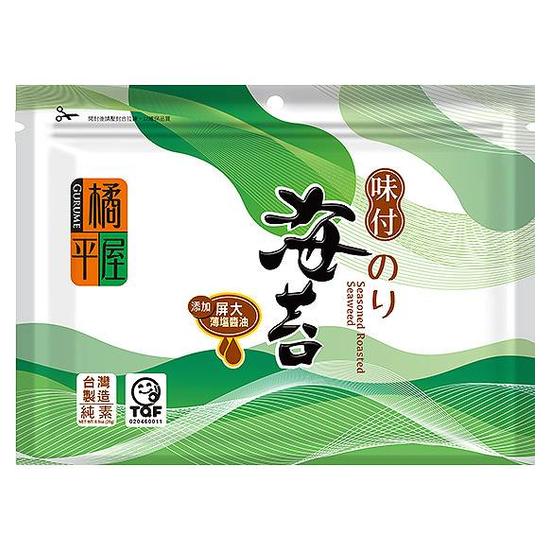 橘平屋味付半切海苔-屏大薄鹽醬油 26g