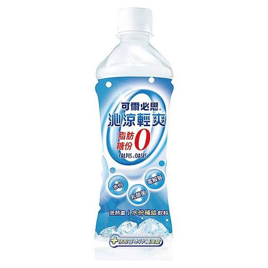 可爾必思沁涼輕爽加鹽乳酸菌飲料 500ml