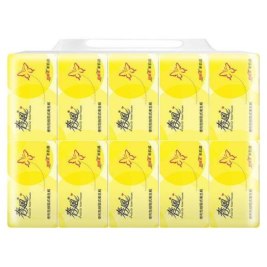 春風便利包抽取式衛生紙(195*140mm) 120抽*10包