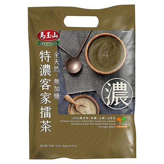 馬玉山全天然無加糖特濃客家擂茶 30g*12入