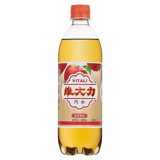 維大力蘋果風味氣水 600ml