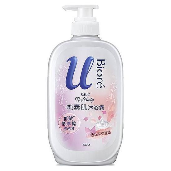 Biore純素肌沐浴露-玫瑰草與紅茶 650g