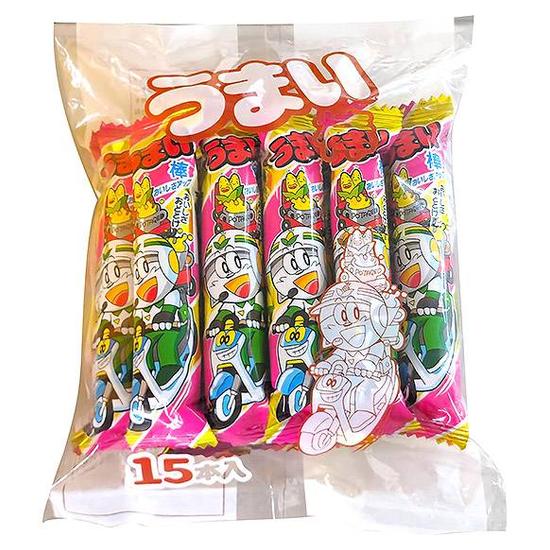 日本Umai Bo玉米棒-玉米濃湯風味 90g(6g*15入)