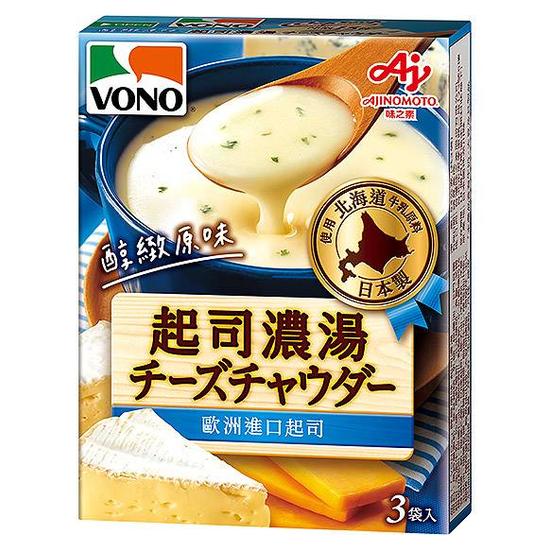 VONO 醇緻原味-起司濃湯 54g（3入）