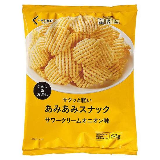 生活良好奶油風味洋蔥格子餅 52g