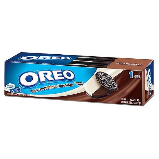奧利奧黑白巧克力口味夾心餅乾 105g