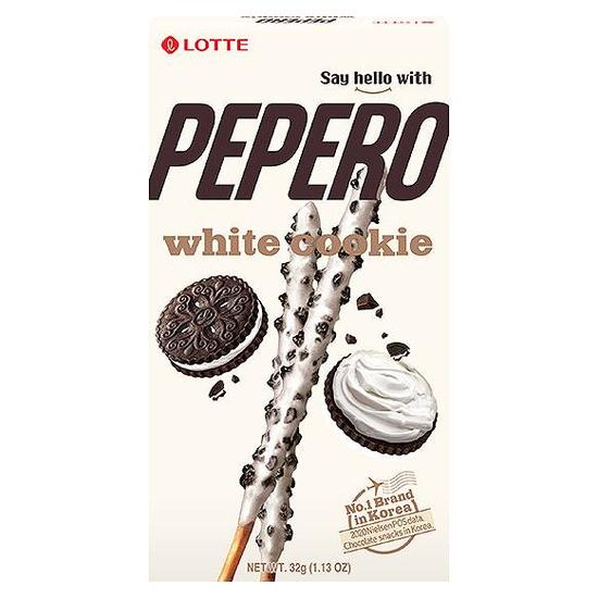 LOTTE PEPERO白巧克力口味餅乾棒 32g