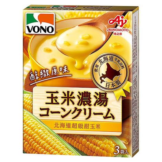 VONO 醇緻原味-玉米濃湯 57.6g（3入）