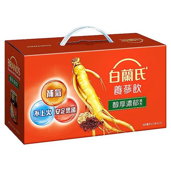 白蘭氏養蔘飲 60mlx18入