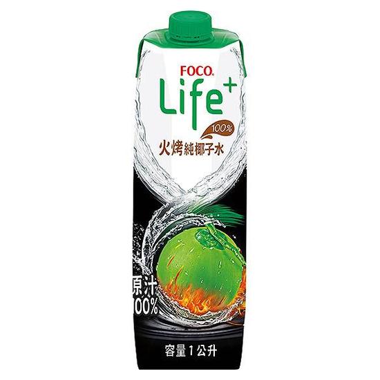 FOCO Life+火烤純100%椰子水 1L