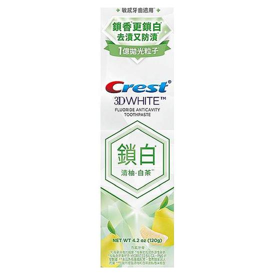 Crest香氛鎖白牙膏-清柚‧白茶 120g