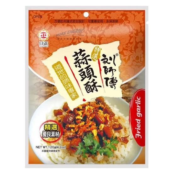 日正劉師傅蒜頭酥 120g