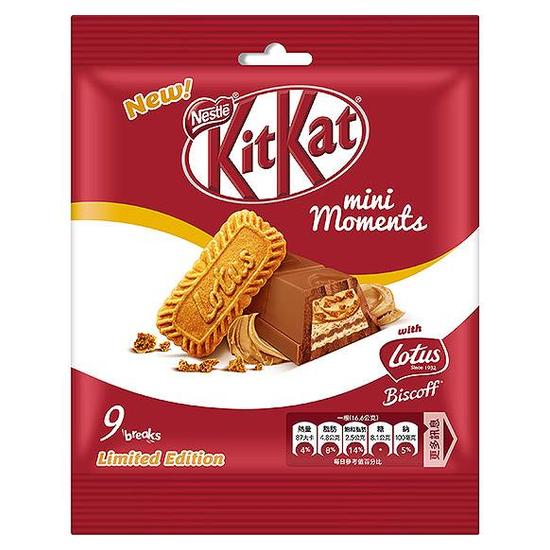 KitKat奇巧巧克力-蓮花脆餅 149.4g