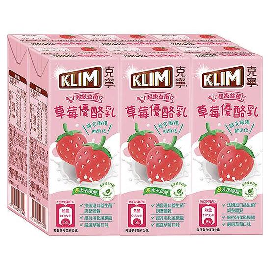克寧草莓優酪乳 198ml*6入