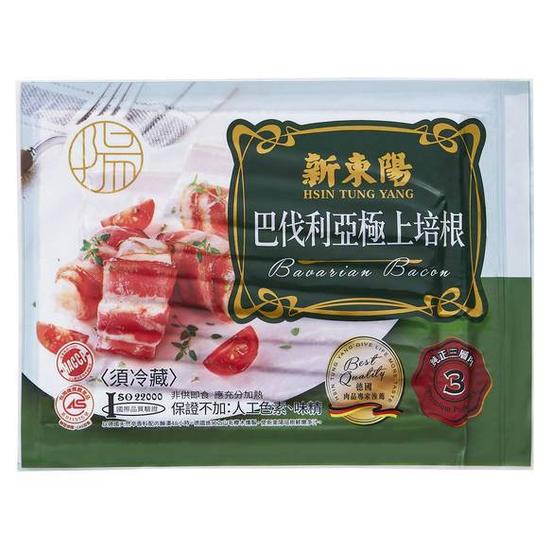 新東陽巴伐利亞極上培根 170g