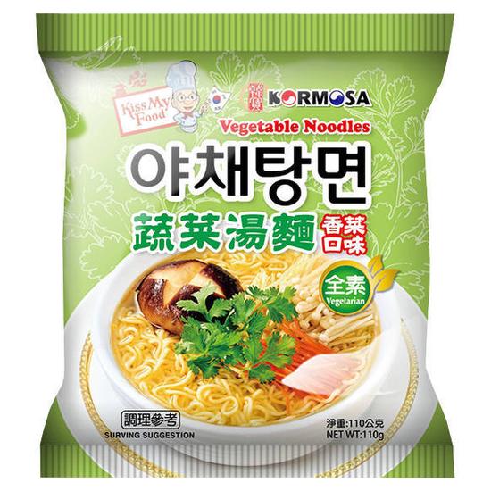 KORMOSA蔬菜湯麵(香菜口味) 110g