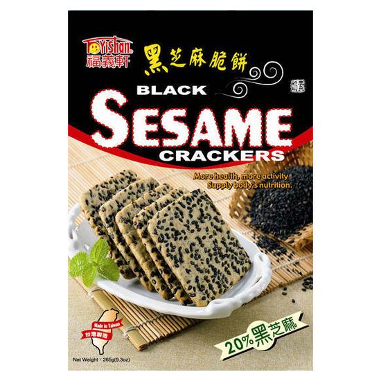 福義軒黑芝麻脆餅 265g