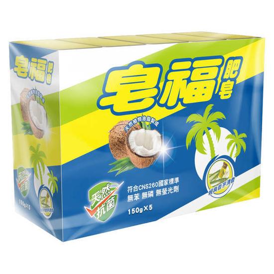 皂福肥皂 150gx5入