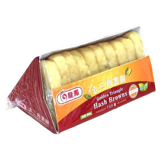 龍鳳冷凍金三角薯餅 600g
