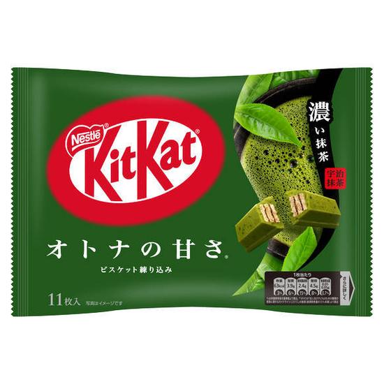 KitKat奇巧威化巧克力-宇治抹茶 124.3g