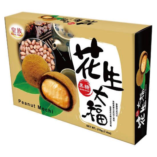 皇族花生大福(黑糖) 210g(35gx6入)