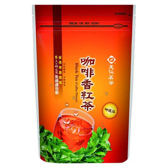 天仁茗茶咖啡香紅茶 45g*5入