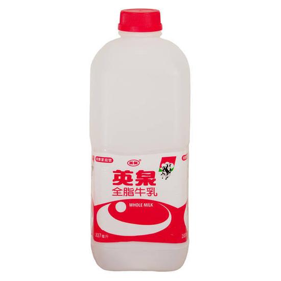 英泉全脂牛乳 1837ml