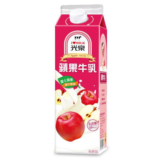 光泉蘋果牛乳 936ml