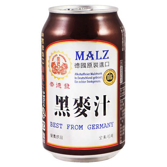 崇德發黑麥汁(易開罐) 330mlx6入