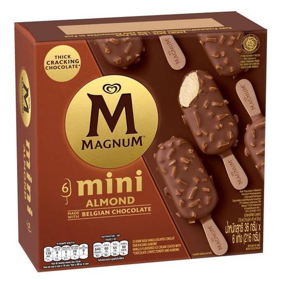 Magnum Mini香草杏仁雪糕 36g*6入
