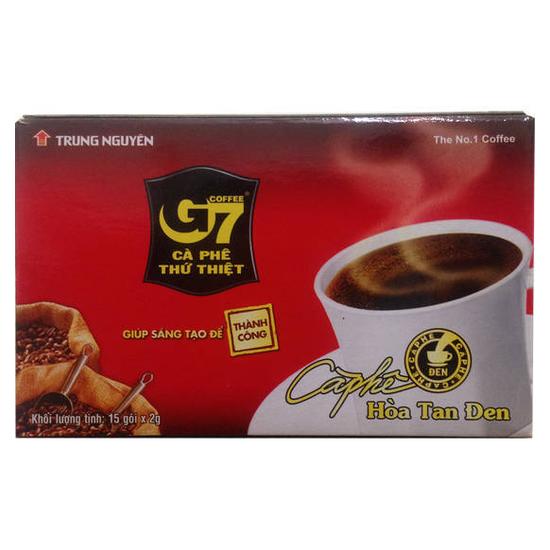 G7即溶黑咖啡 2gx15入