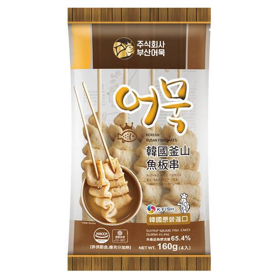 韓國釜山魚板串 160g(4入)