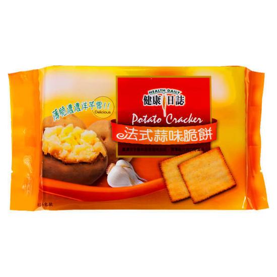 健康日誌法式蒜味脆餅 220g