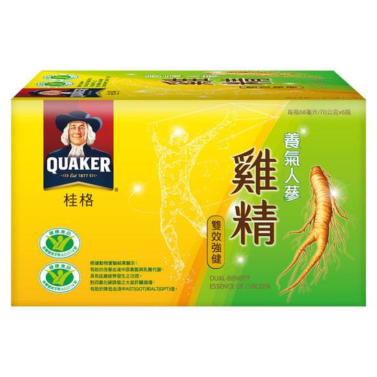 桂格養氣人蔘雞精雙效強健 68mlx6入