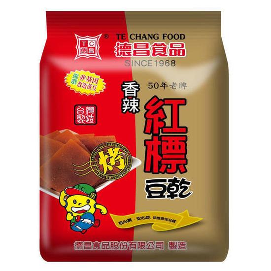 德昌香辣紅標豆乾 150g