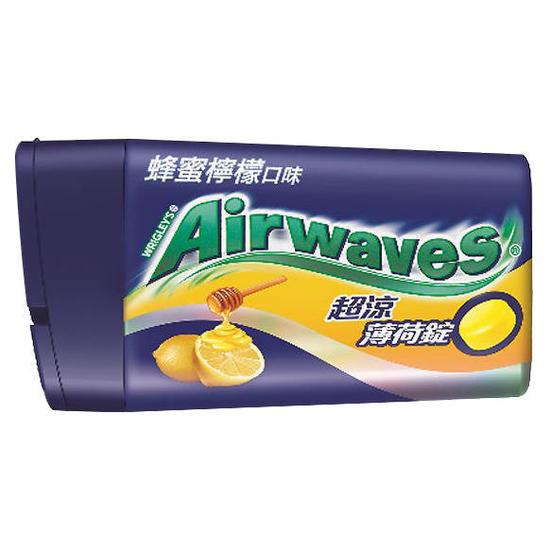AIRWAVES超涼薄荷錠-蜂蜜檸檬口味 24.3g