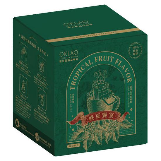 歐客佬濾泡式掛耳咖啡-盛夏饗宴 10g*10入