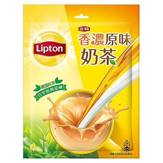 立頓香濃原味奶茶量販包 20gx20包