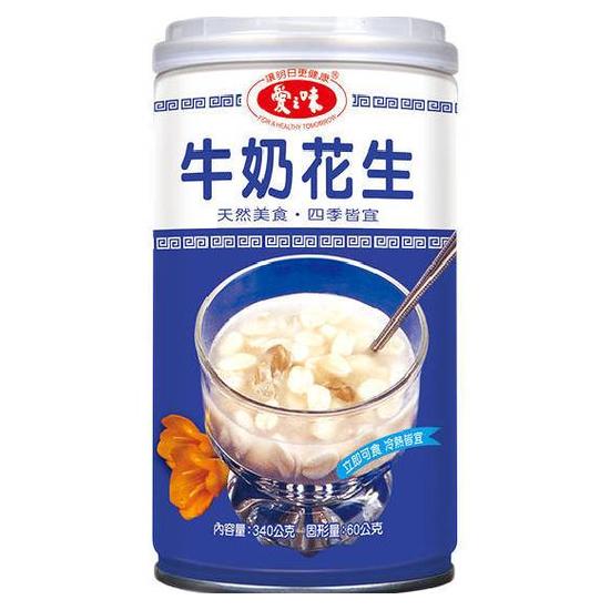 愛之味牛奶花生 340gx3入