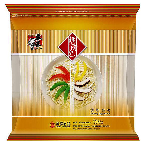 興霖五木經濟包營養麵條-素食 2kg